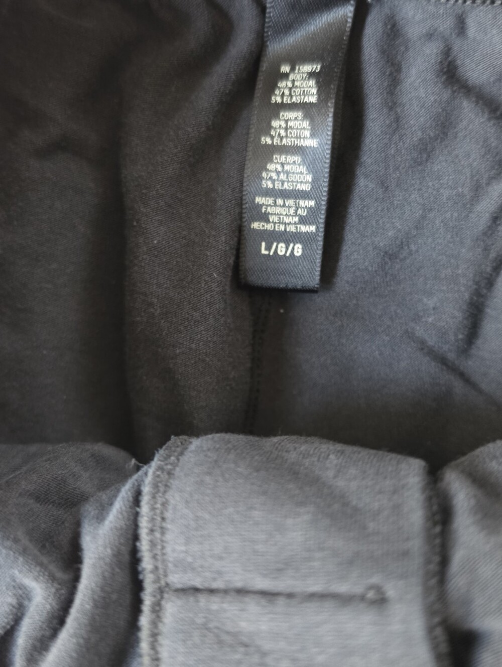 SKIMS Pajama Pants Set in Black, Cream, Light Blue - Picture 5 of 5